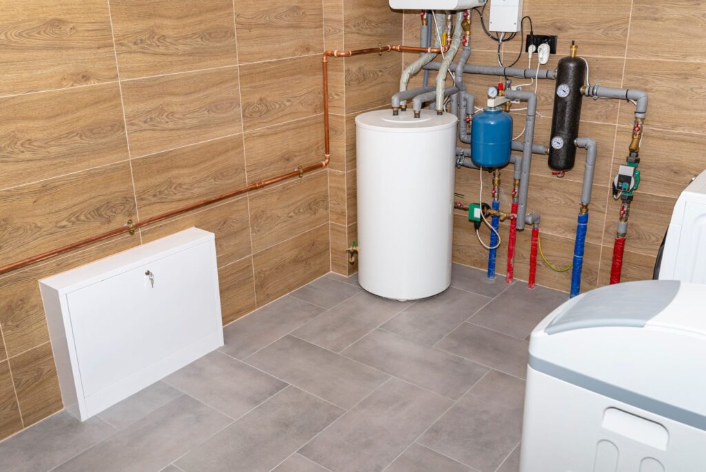 Residential water heater and plumbing system installed in Delray Beach